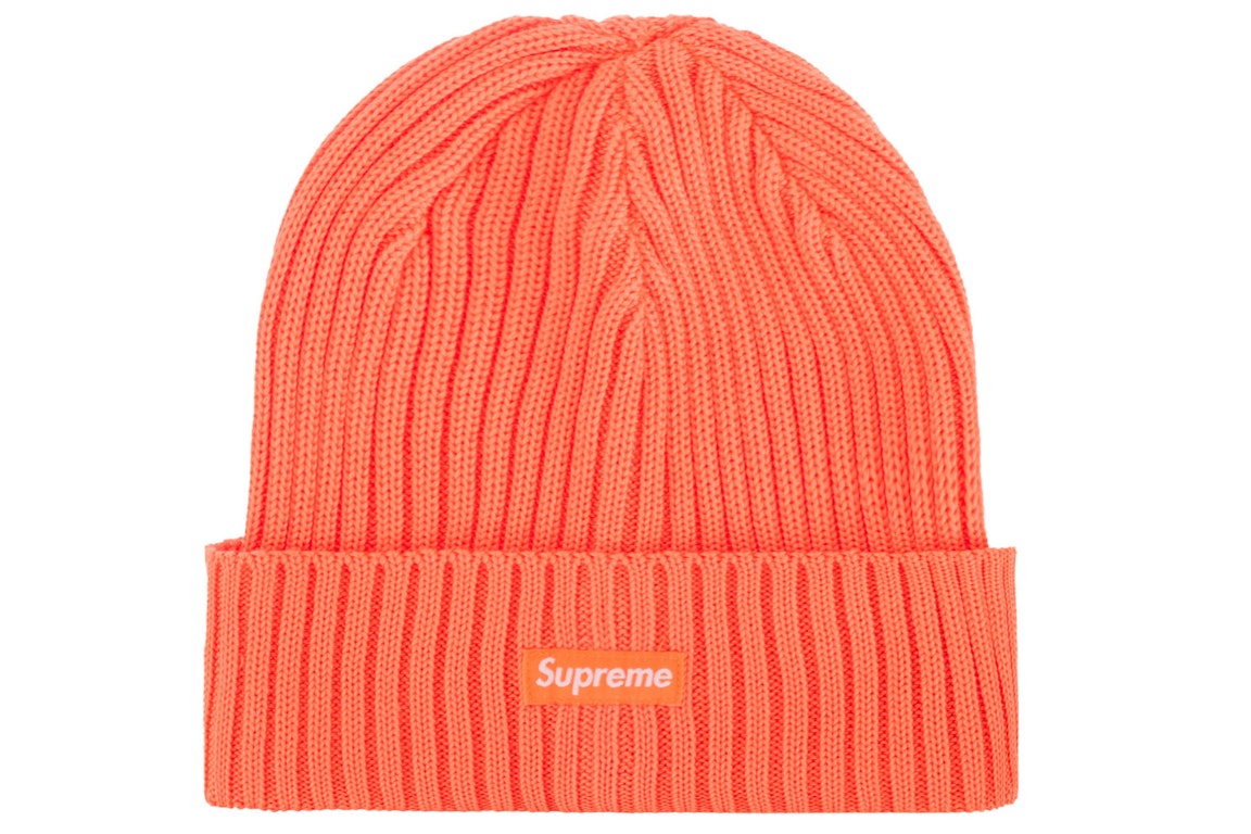 Pre-owned Supreme Overdyed Beanie (ss24) Orange