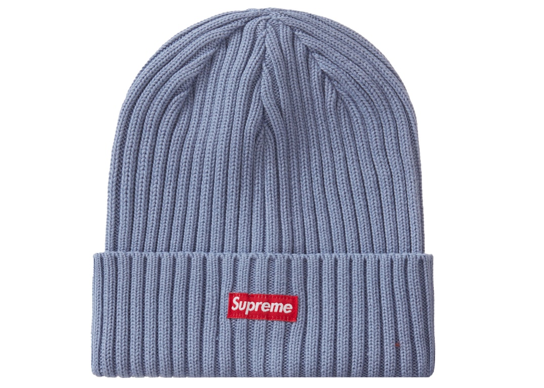 Pre-owned Supreme Overdyed Beanie Slate