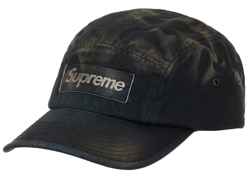 Supreme Overdyed Camp Cap (FW26) Black