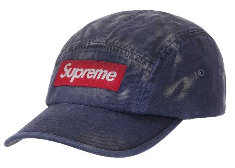 Supreme Overdyed Camp Cap (FW26) Navy - SS26 - US