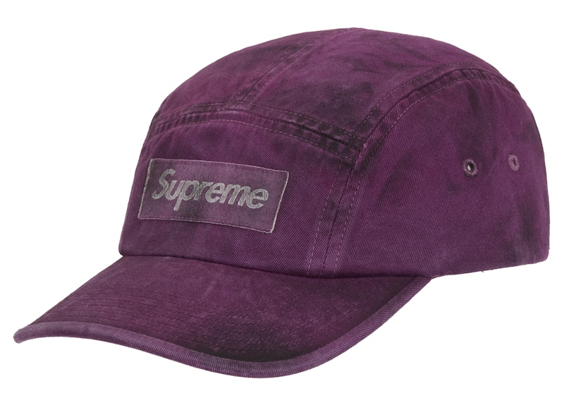 帽子 Supreme Overdyed Camp Cap Navy Supreme Overdyed Camp Cap (FW25) - $48