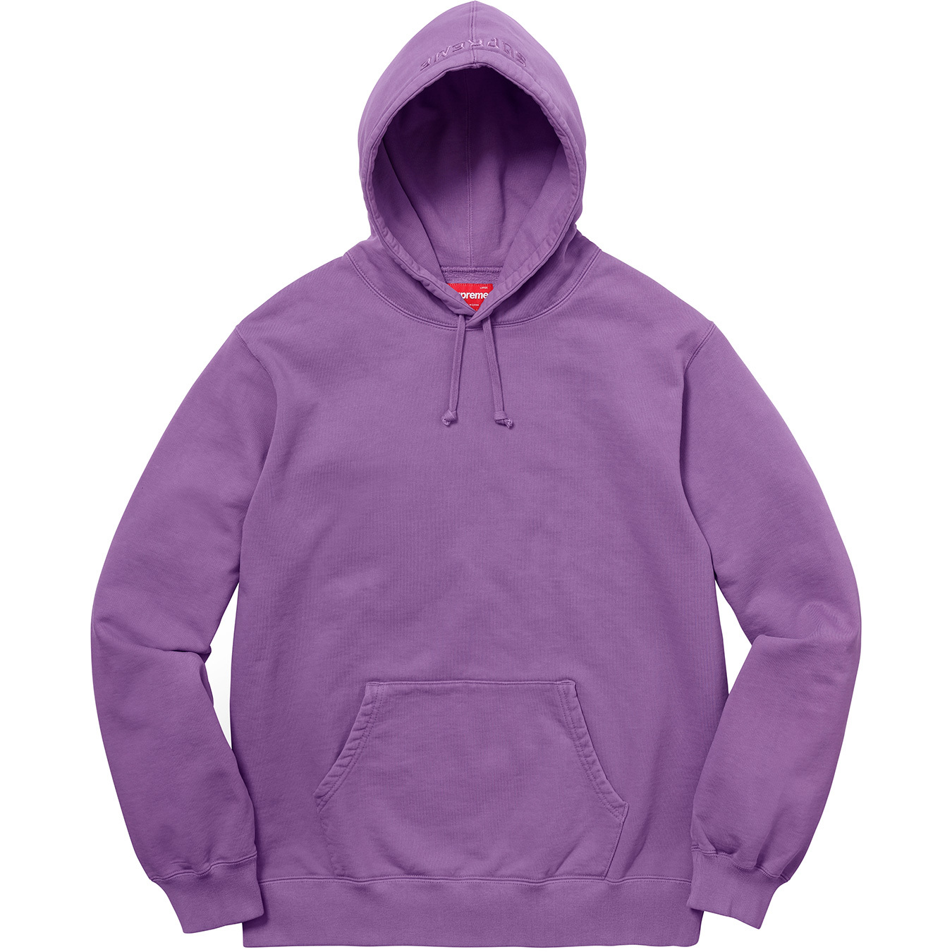 Supreme Overdyed Hooded Sweatshirt (SS18) Purple - SS18 Men's - US