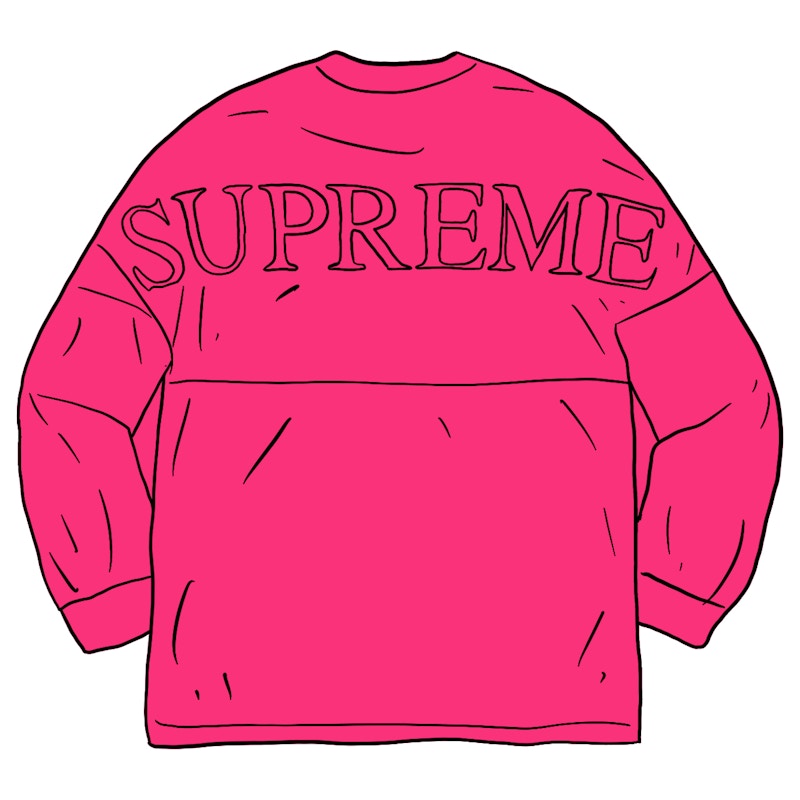 Supreme Overdyed L/S Top Magenta