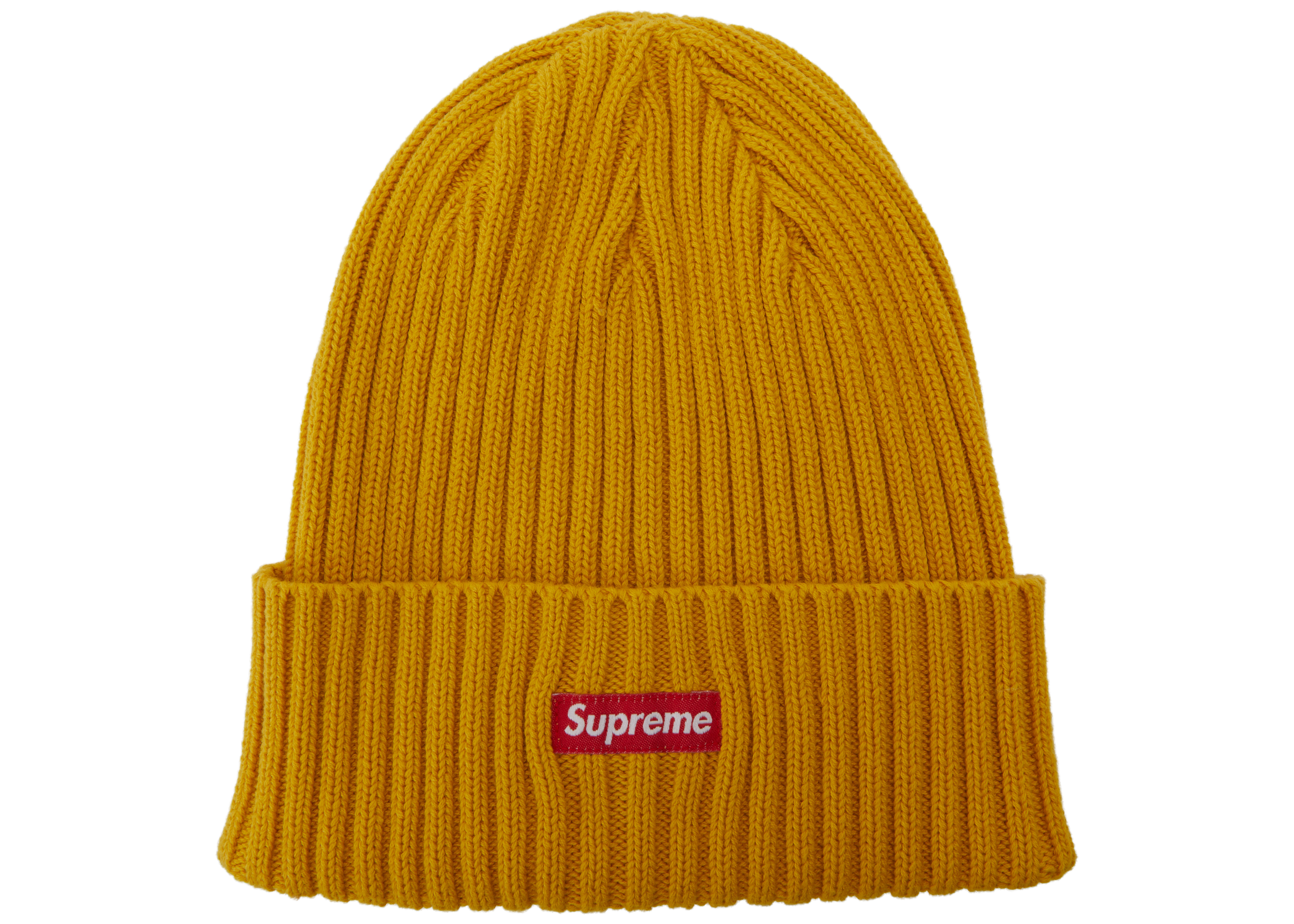 Supreme Overdyed Ribbed Beanie オレンジ 18SS