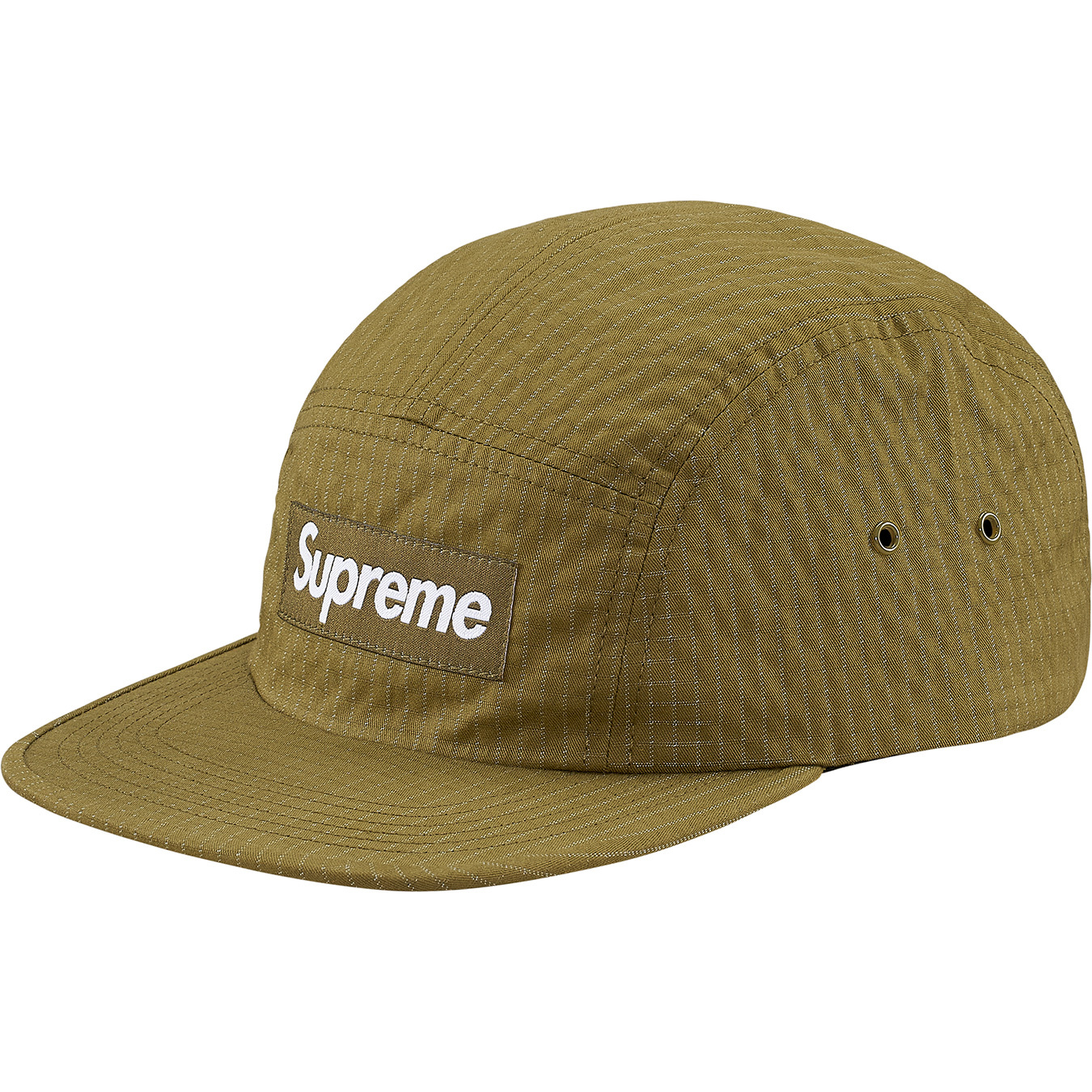 Supreme Overdyed Ripstop Camp Cap Olive - FW17 - US