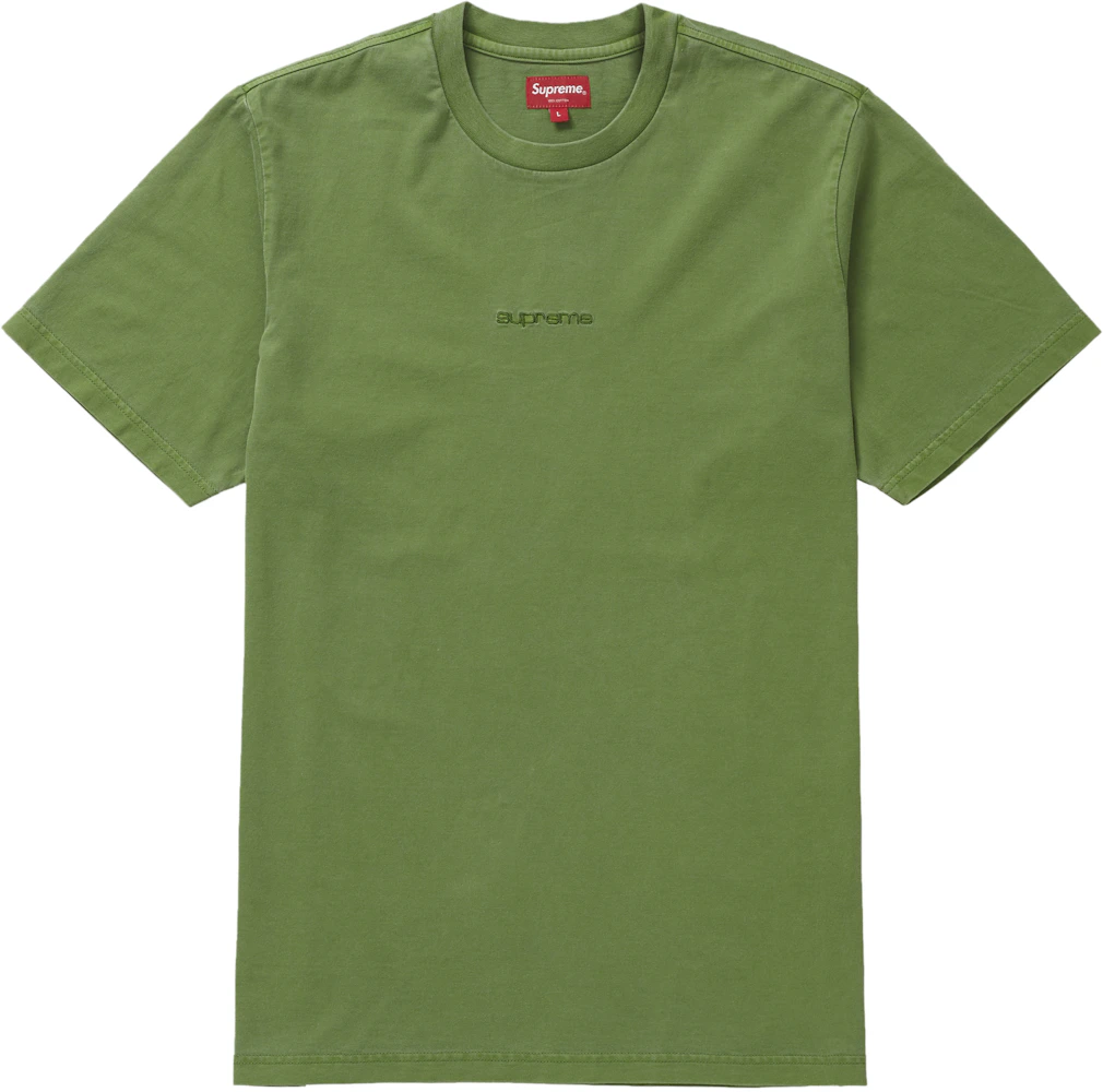 Supreme Overdyed Tee (SS19) Green Men's - SS19 - US