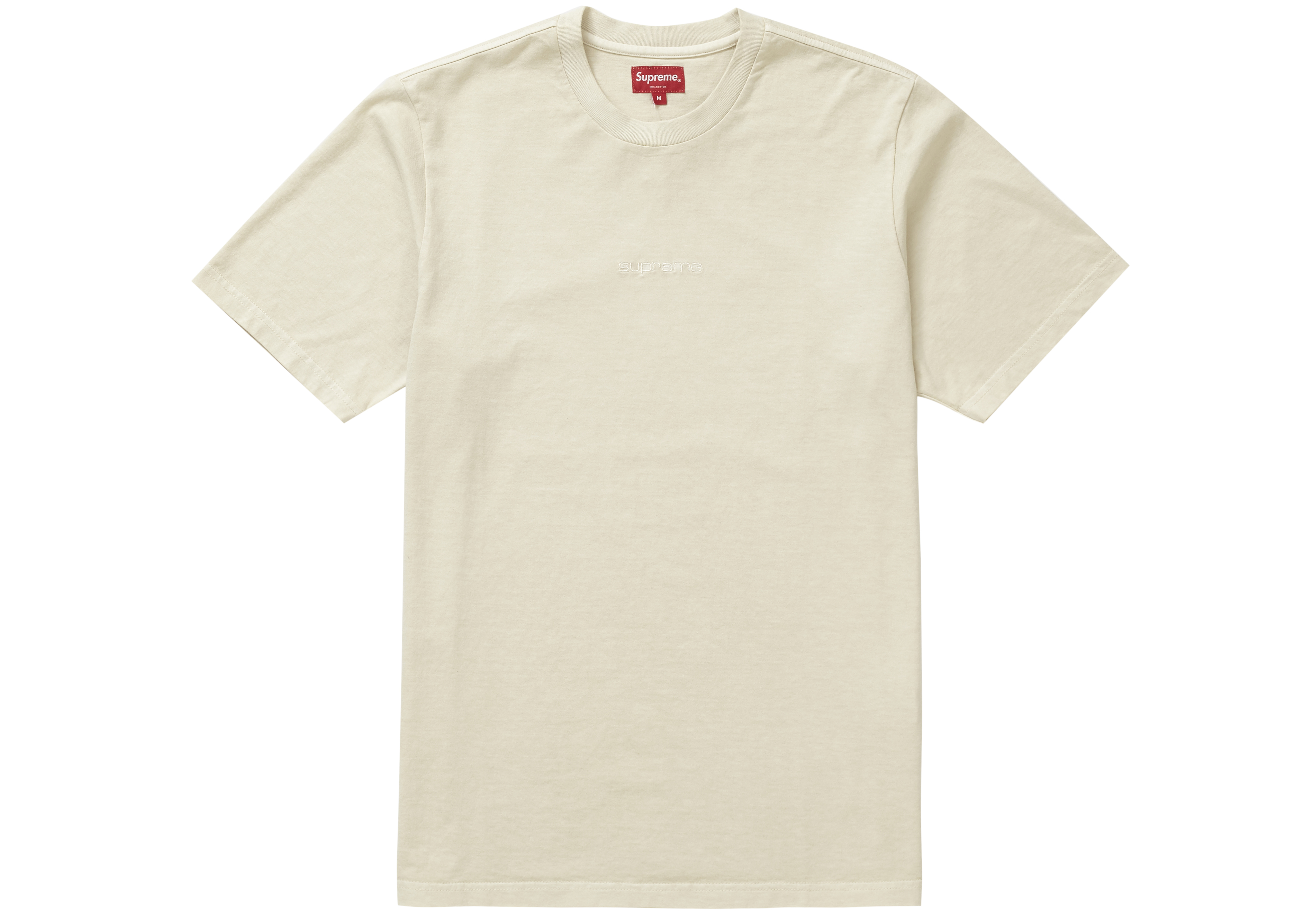 Supreme Overdyed Tee (SS19) Natural メンズ - SS19 - JP