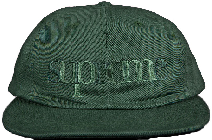 Supreme Overlap 6 Panel Olive - SS17 - US