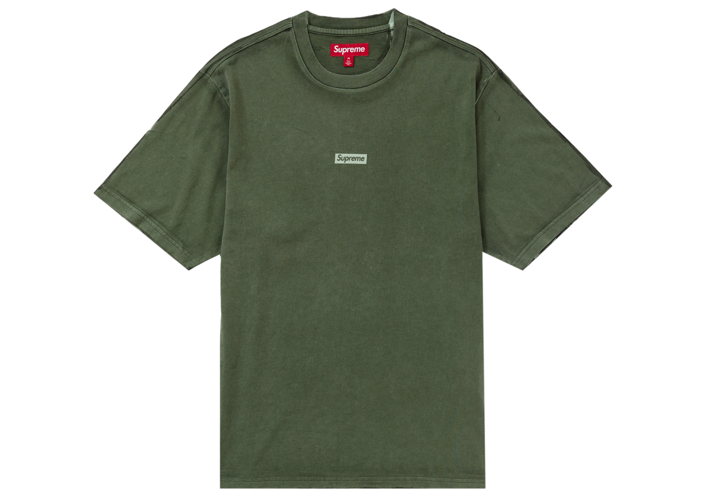 Supreme Overprint Small Box S/S Top Green Men's - SS24 - US