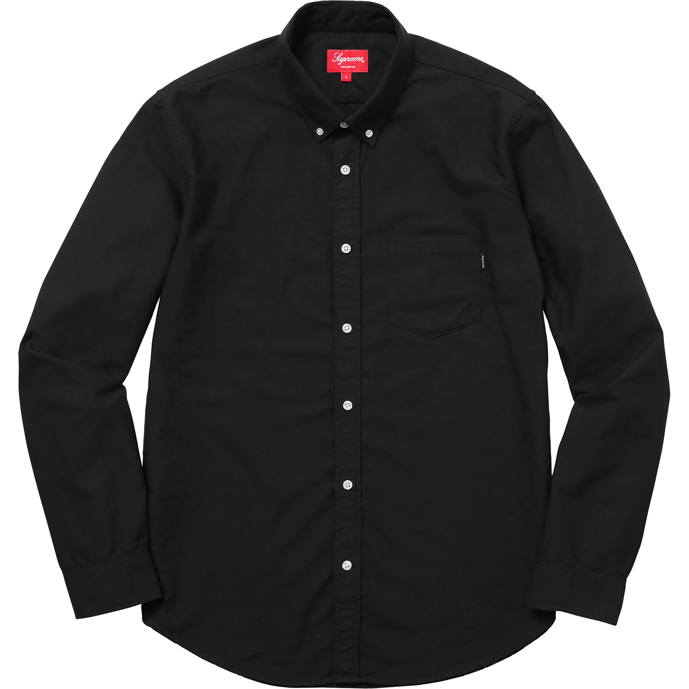 Supreme Oxford Shirt Black - FW17 - US