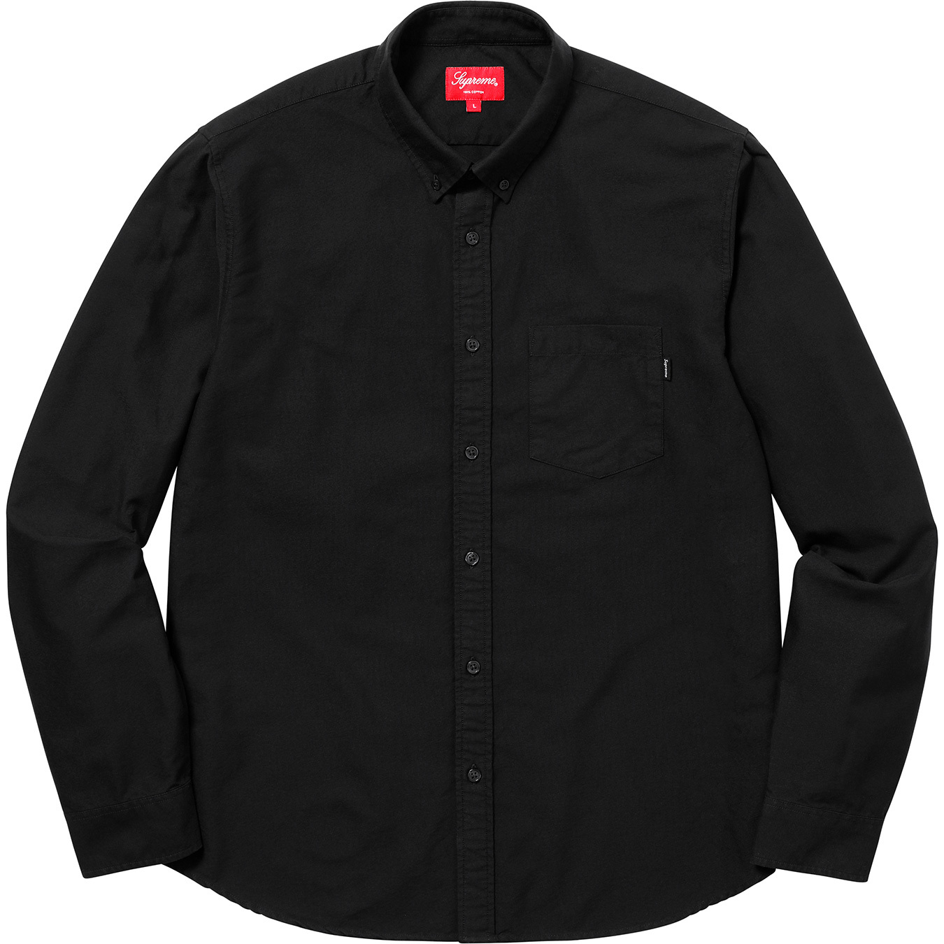 Supreme Oxford Shirt (FW18) Black Stripe Men's - FW18 - US