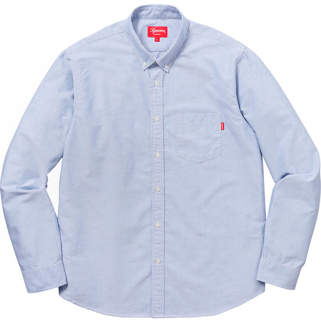 Supreme Oxford Shirt (SS18) Light Blue Men's - SS18 - US