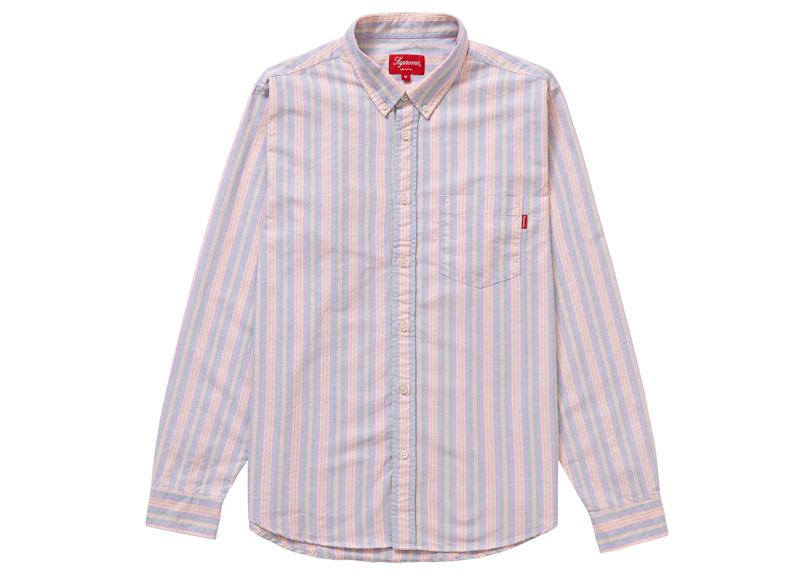 Supreme Oxford Shirt (SS19) White Men's - SS19 - US