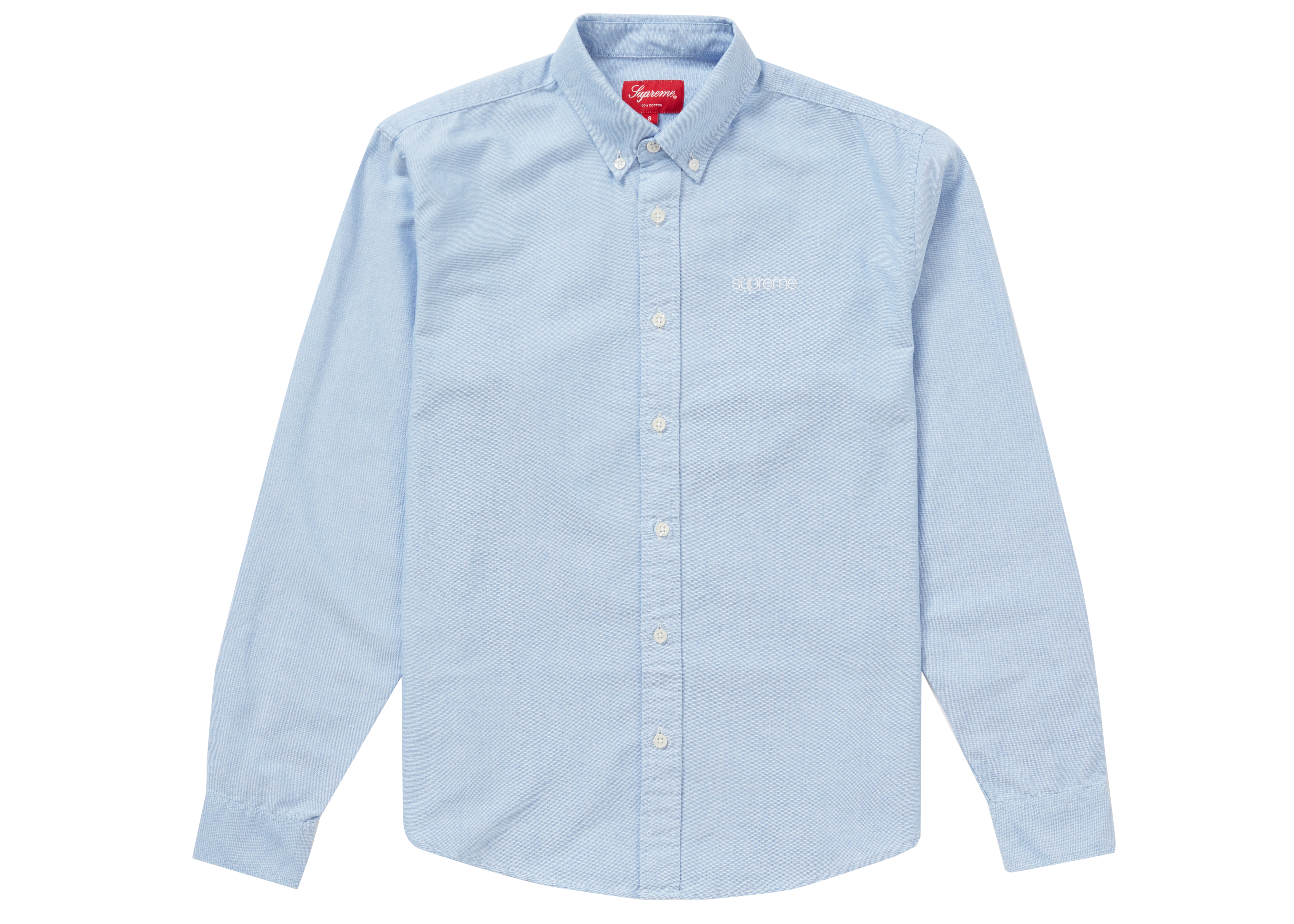 Supreme Oxford Shirt (SS20) Light Blue - SS20