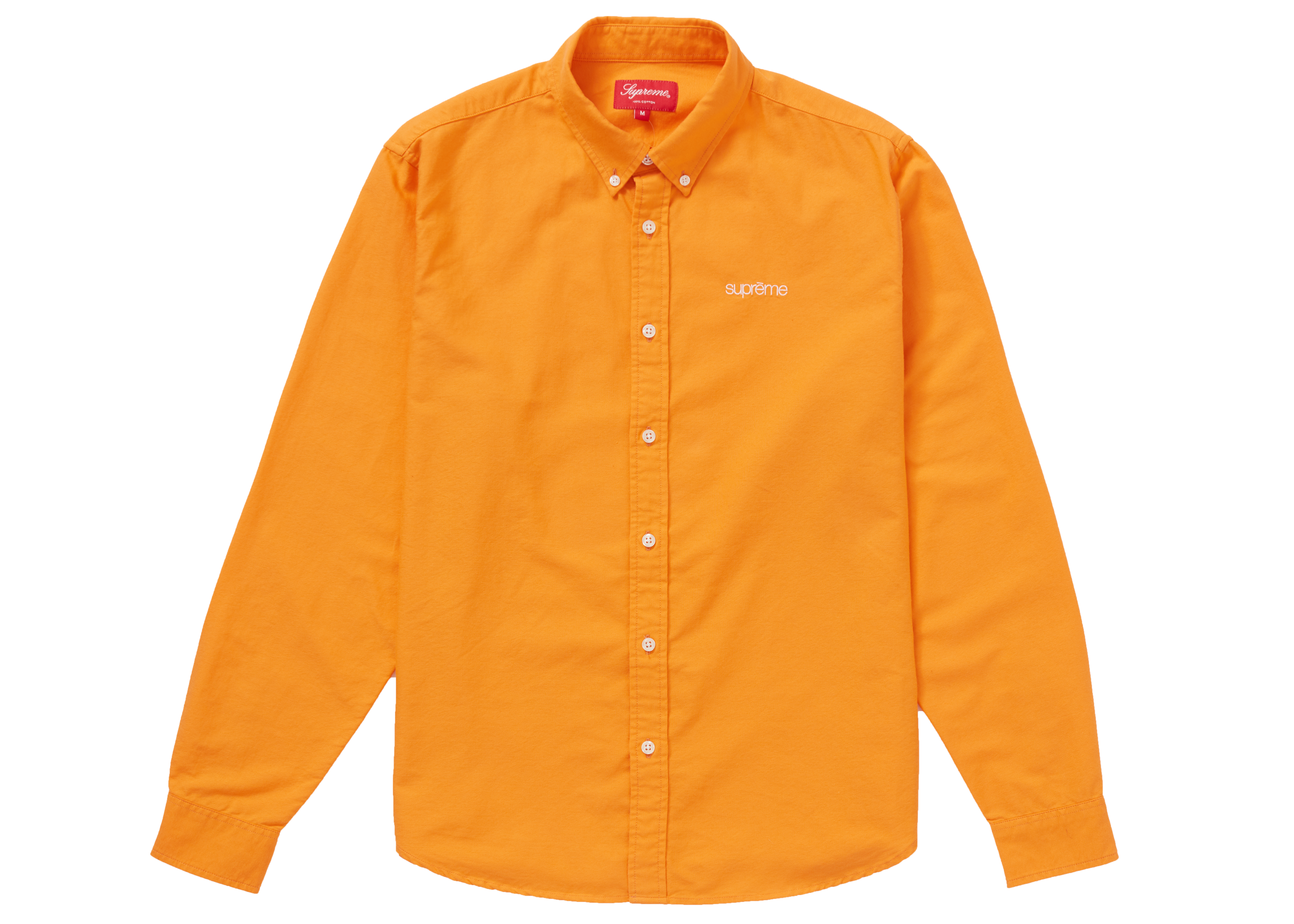 Supreme Oxford Shirt (SS20) Orange