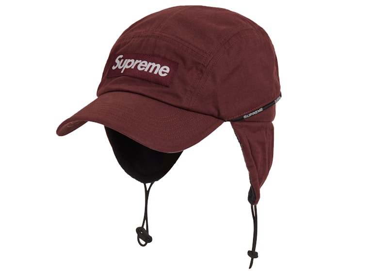 Supreme Packable Earflap Camp Cap Burgundy - FW22 - US