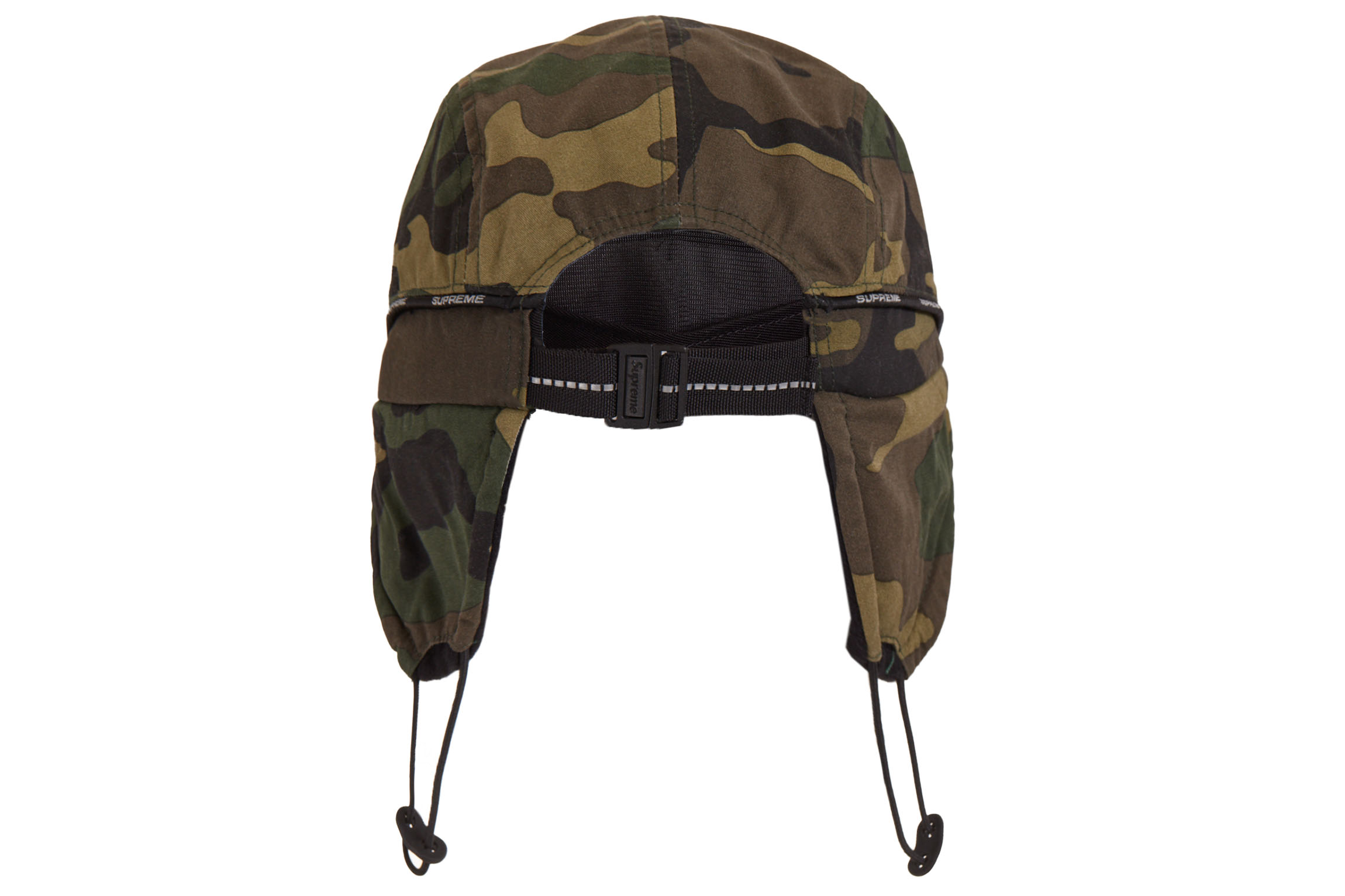 Supreme Packable Earflap Camp Cap Woodland Camo - FW22 - US