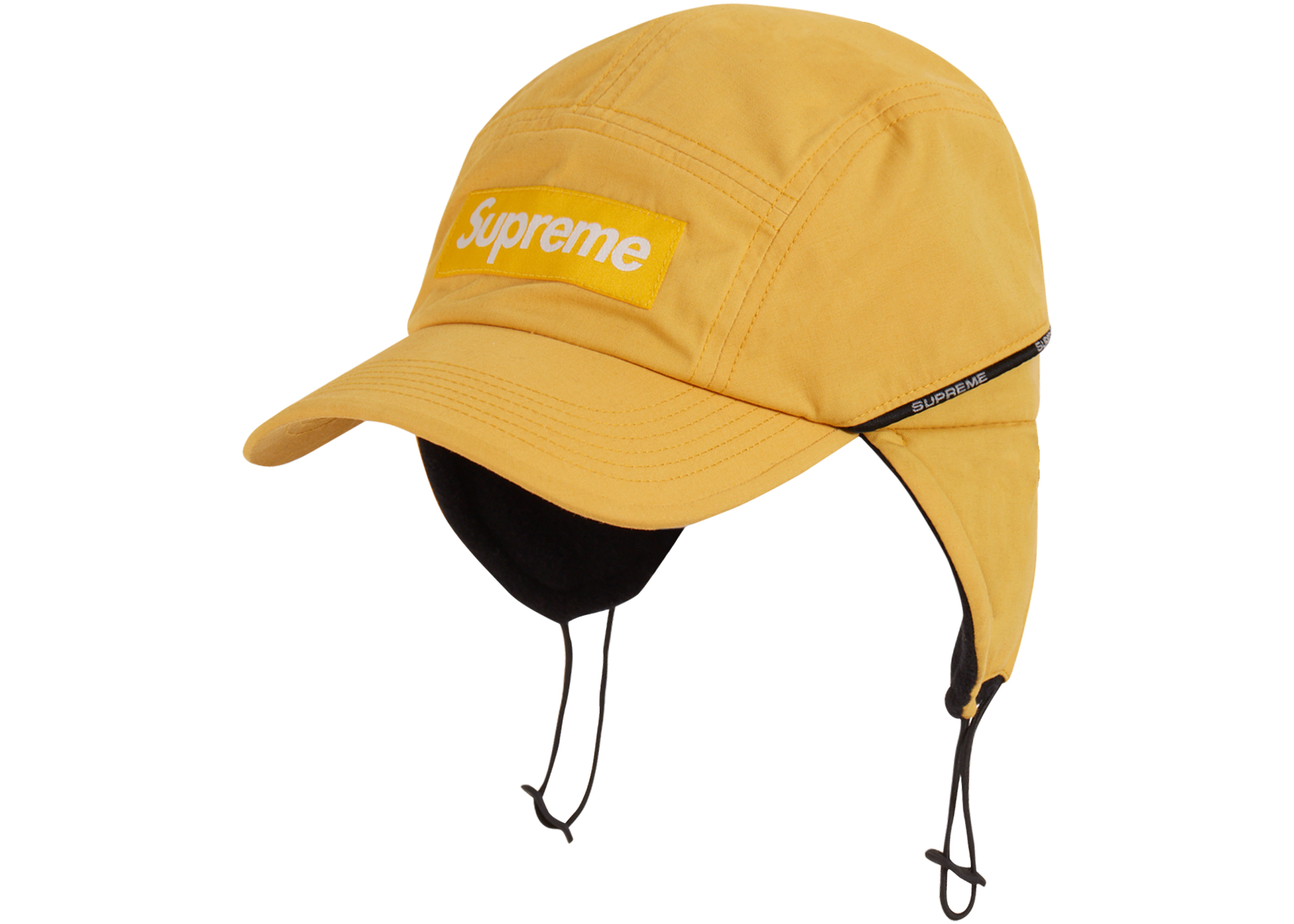 Supreme Packable Earflap Camp Cap Yellow - FW22 - US