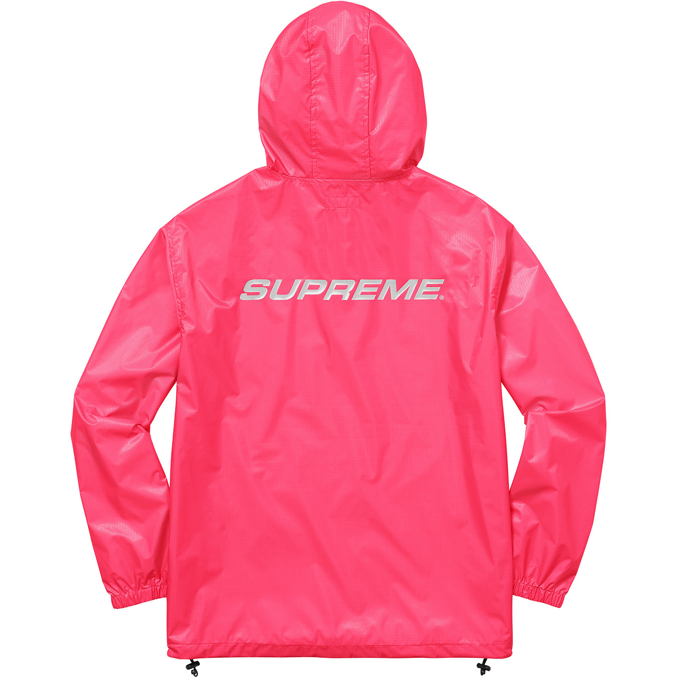 Supreme Packable Ripstop Pullover (With Packable Bag) Pink Men's