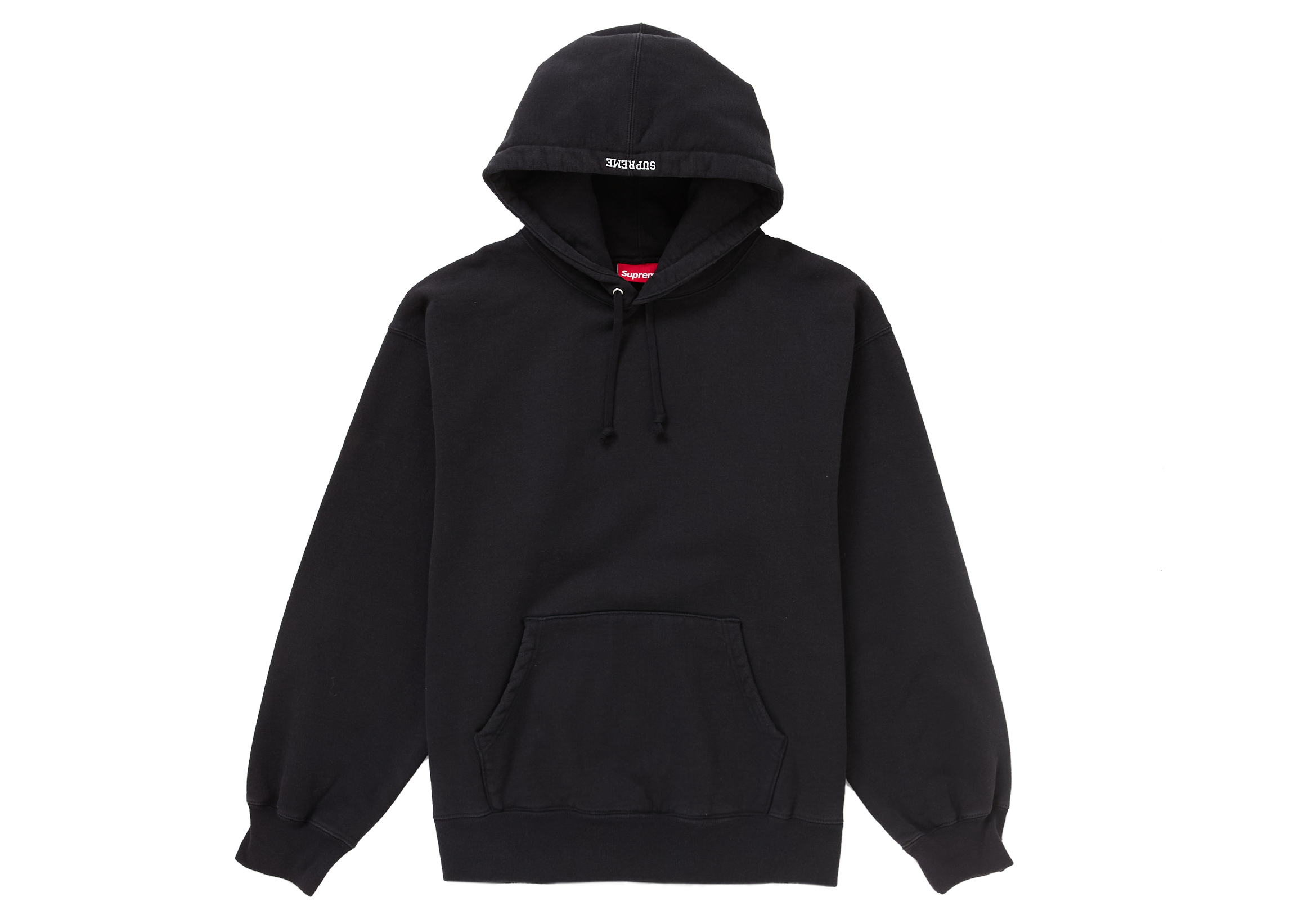 Supreme Paint Hooded Sweatshirt Black Men's - SS24 - GB