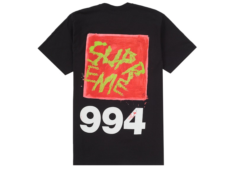 Supreme Yohji Yamamoto Paint Tee Black Men's - FW22 - US