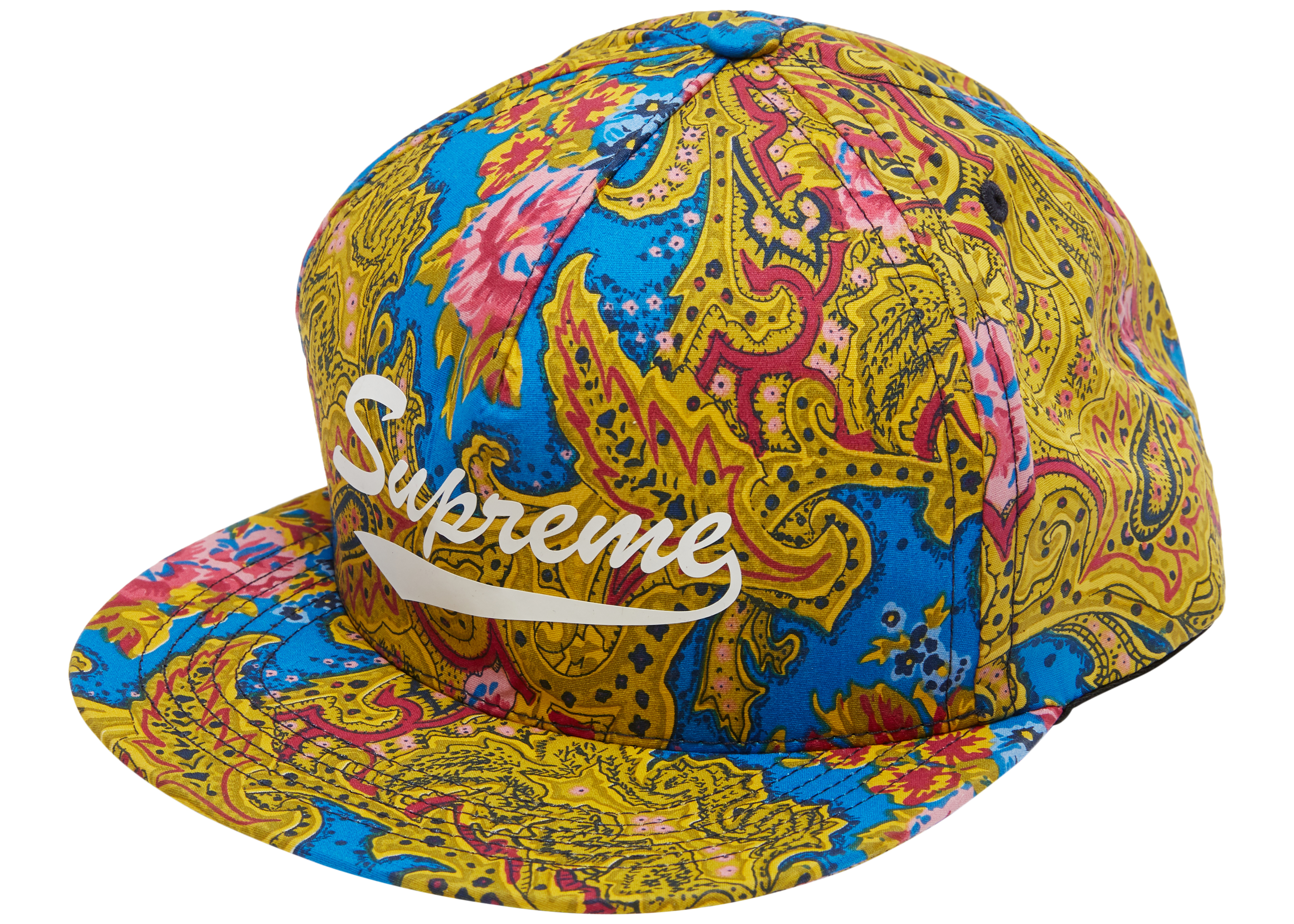 Supreme Paisley 5-Panel Blue - FW17 - US