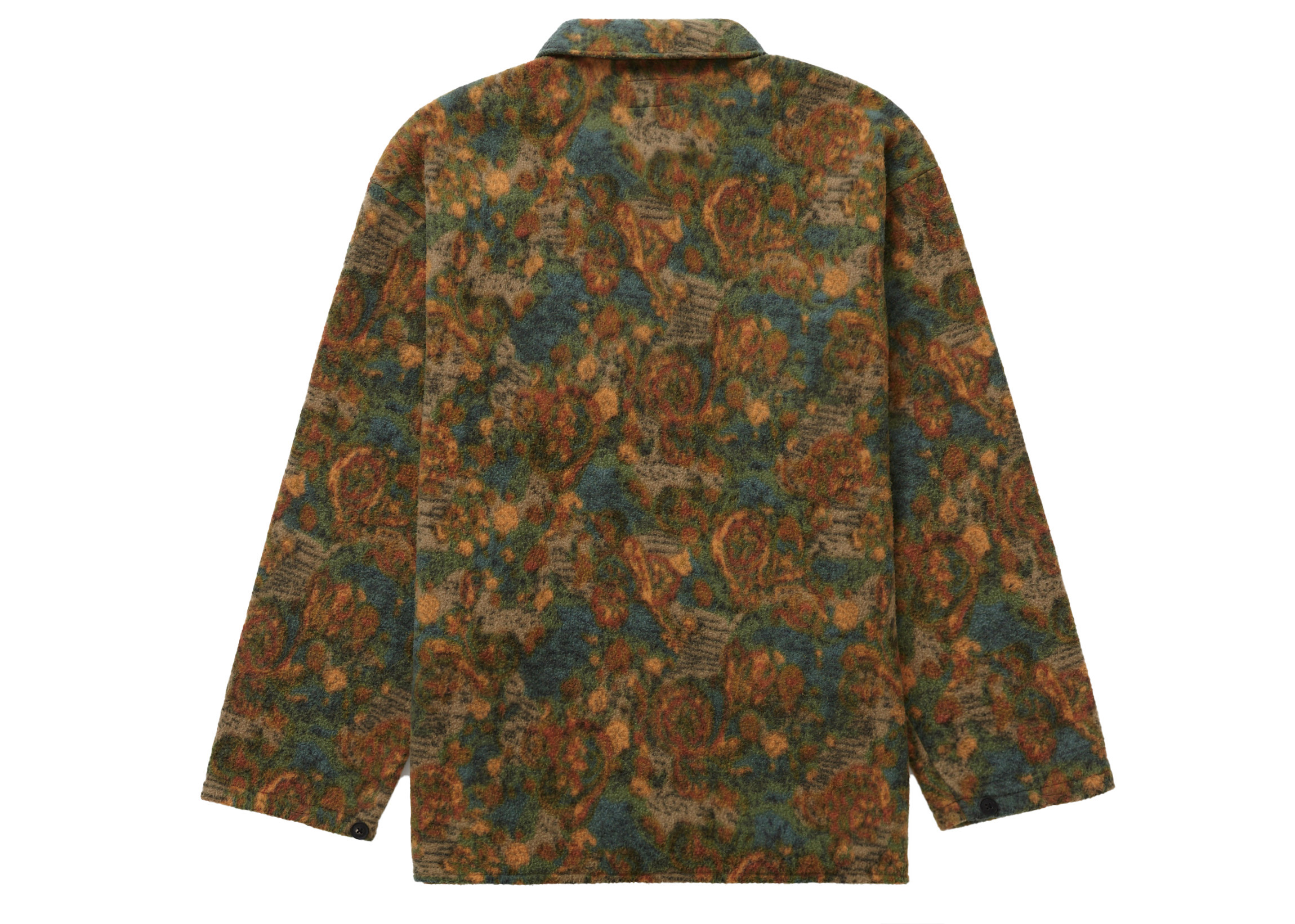 supreme Paisley fleece shirt 21aw 10000円引き - geoffsclub.com