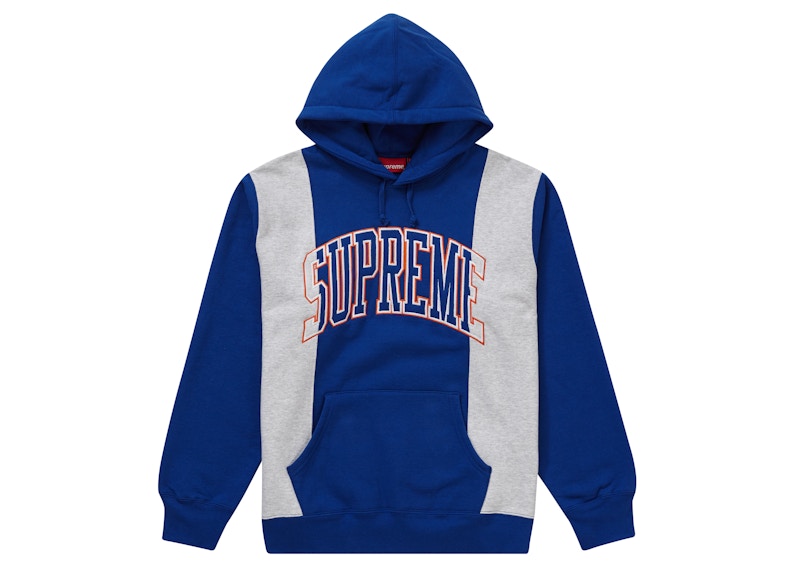 Supreme Paneled Arc Hooded Sweatshirt Royal Men's - FW19 - US