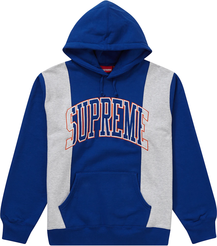 Supreme Blue Supreme Tonal Paneled Sweater Medium