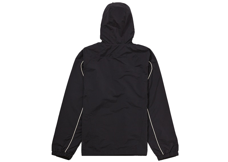 Supreme Paneled Half Zip Pullover Black