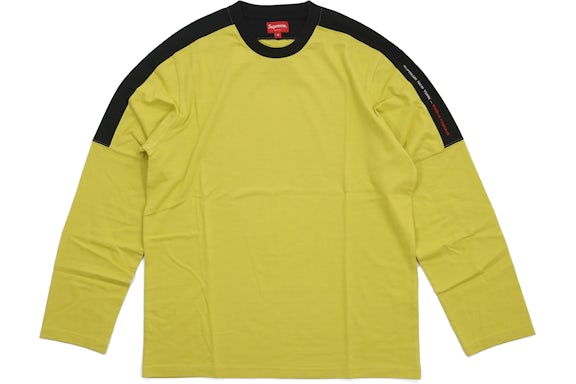 Supreme Paneled L/S Top Acid Green