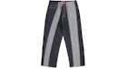 Supreme Paneled Stripe Baggy Jean Rigid Indigo