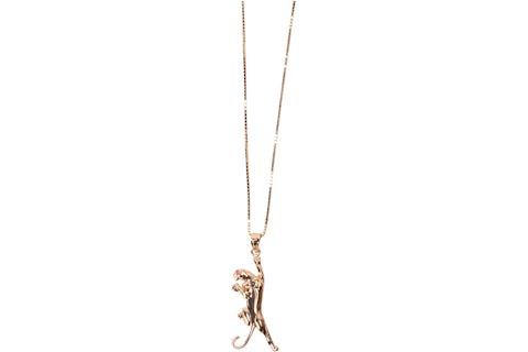 Supreme 18AW 14k Panther Gold Pendant Supreme Panther Gold Pendant