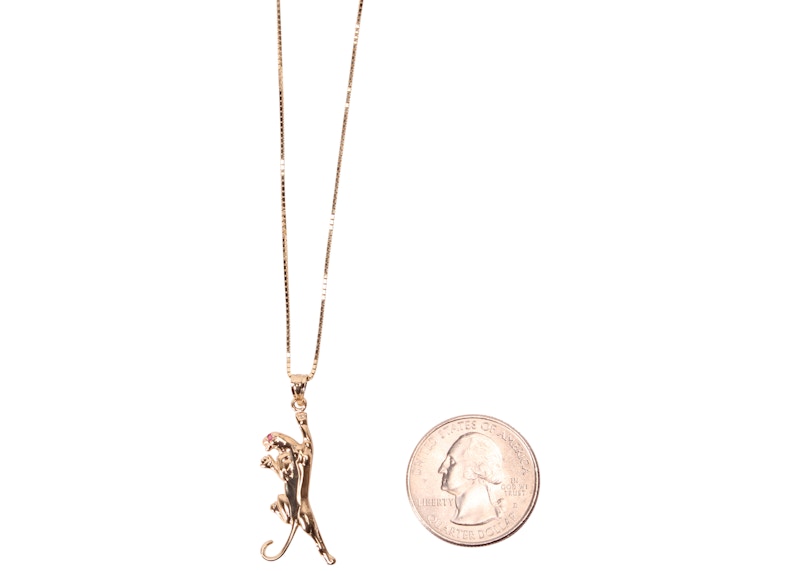 SUPREME 14K PANTHER NECKLACE | eclipseseal.com