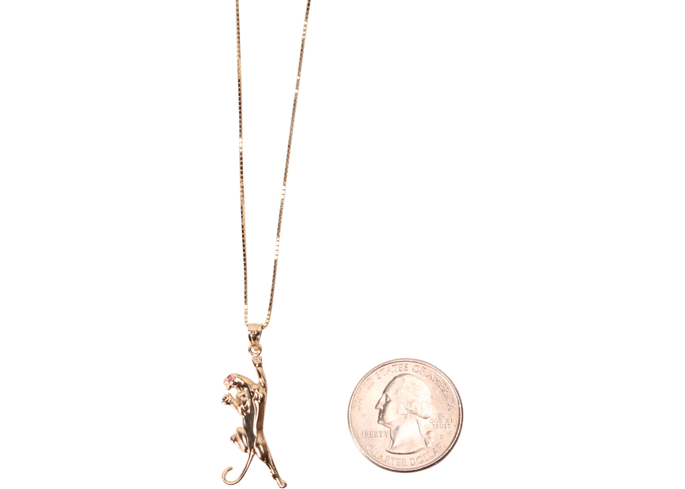 Supreme gold necklace Outlet
