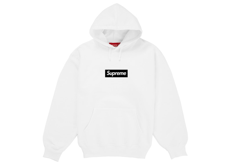 Supreme Paris Anniversary Box Logo Hoodie White Men's - SS26 - US