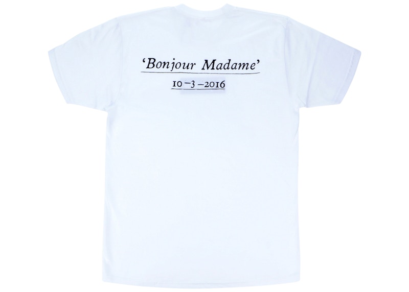 Supreme Paris Box Logo Tee White