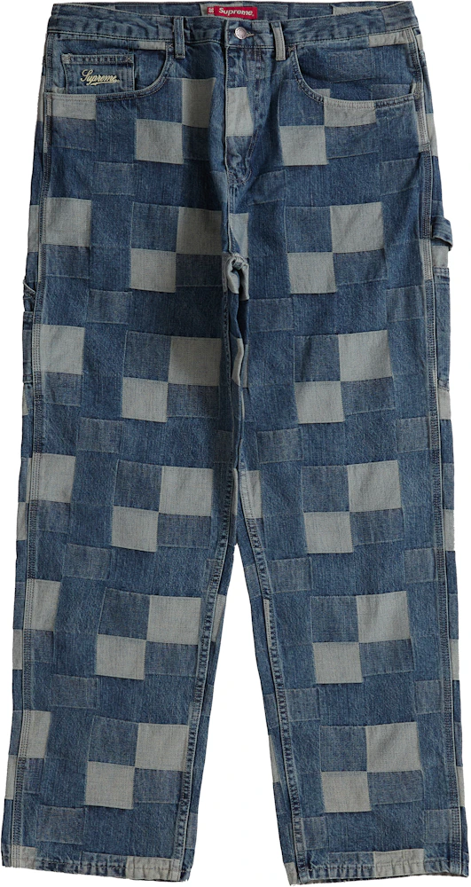 Supreme Painter Short SS16 Size 30 Blue Rare Jean Shorts