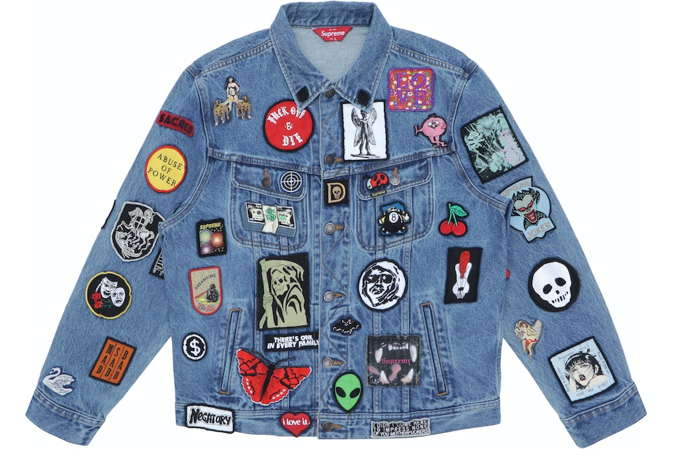 chanel patches for jean jackets