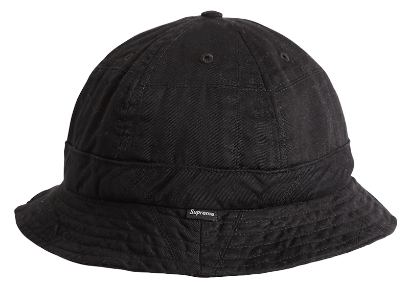 Supreme Patchwork Bell Hat Black - SS19 男士- TW