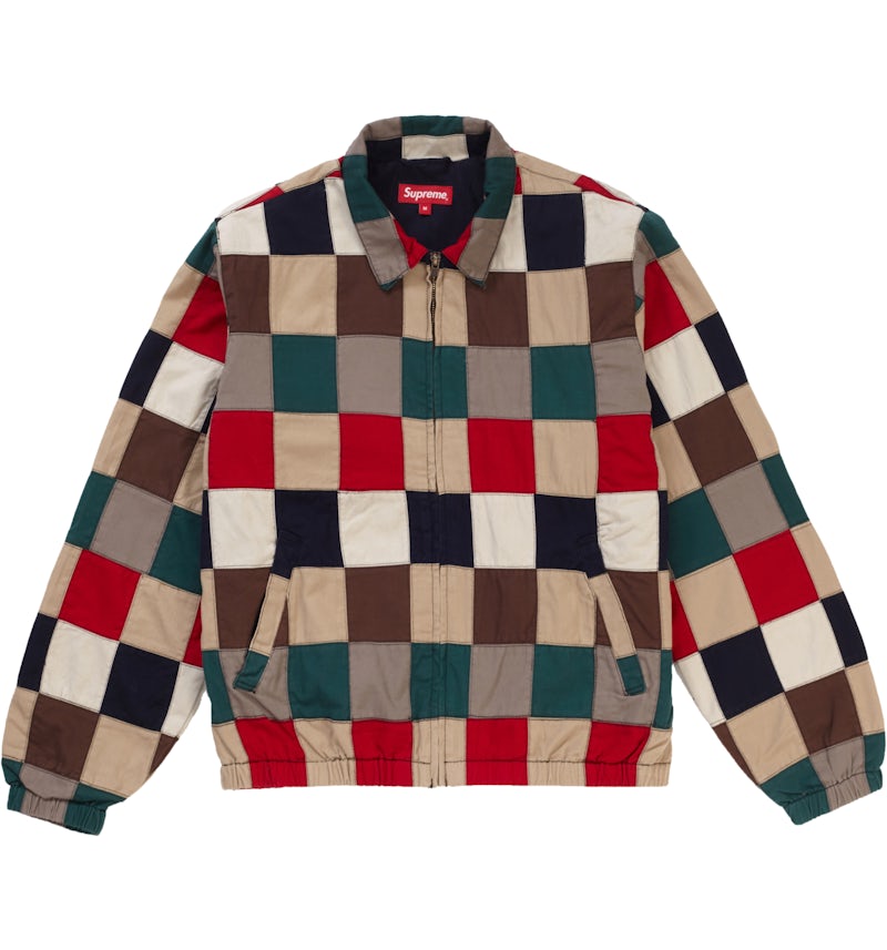 Supreme Patchwork Harrington Jacket Multicolor Men's SS19 GB