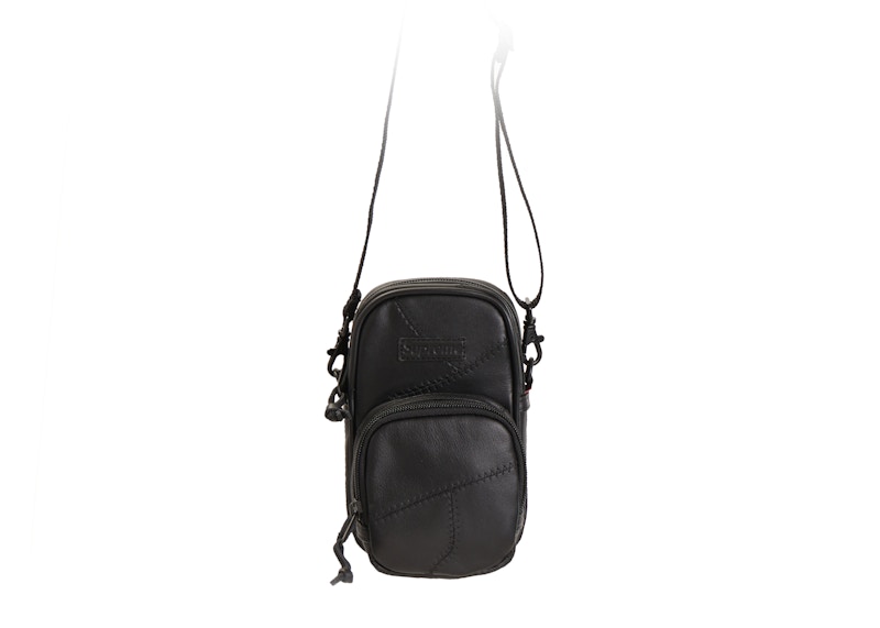 Supreme Leather Shoulder Bag Black