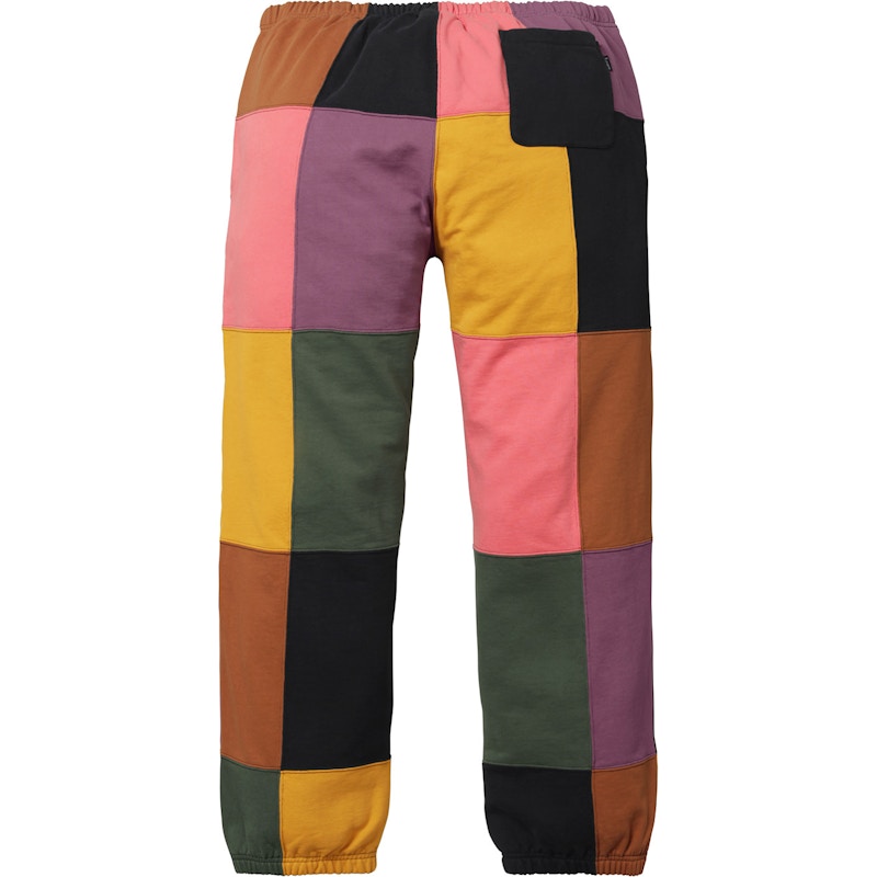 海外限定】 20FW Supreme Patchwork Sweat Pant 難あり | elgalleditor.com