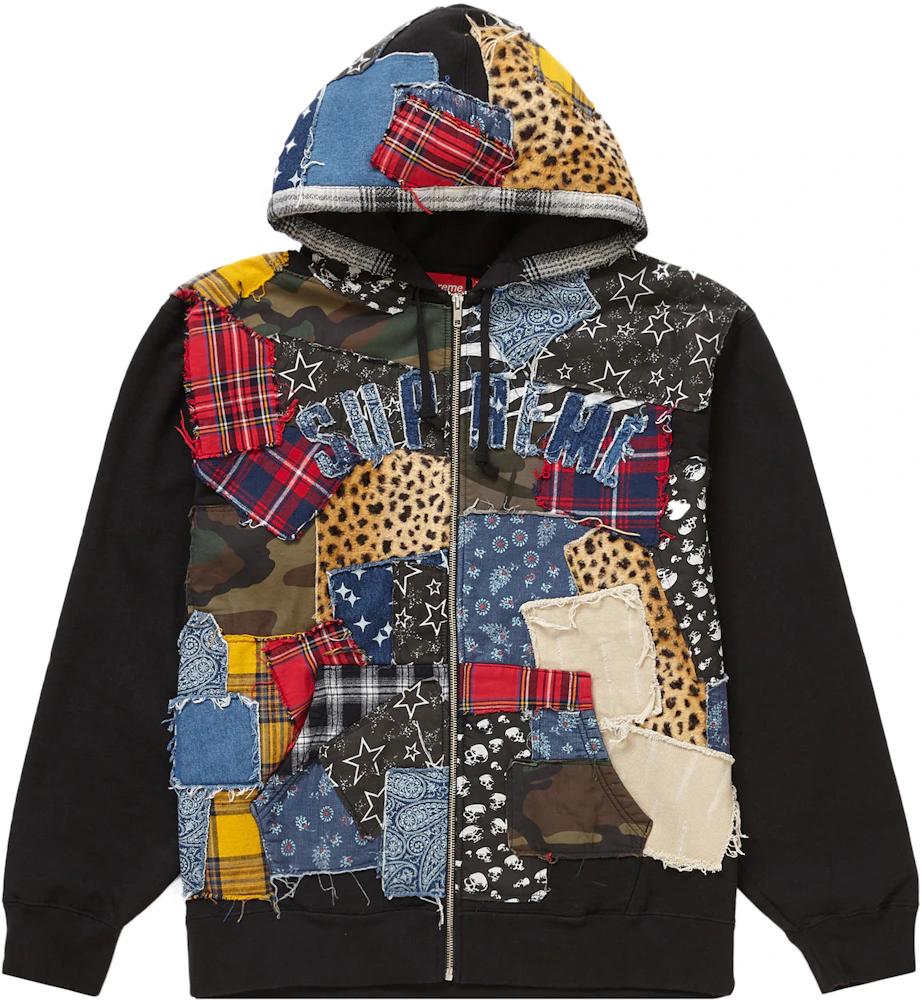 Louis Vuitton Patchwork Monogram Hooded Jacket