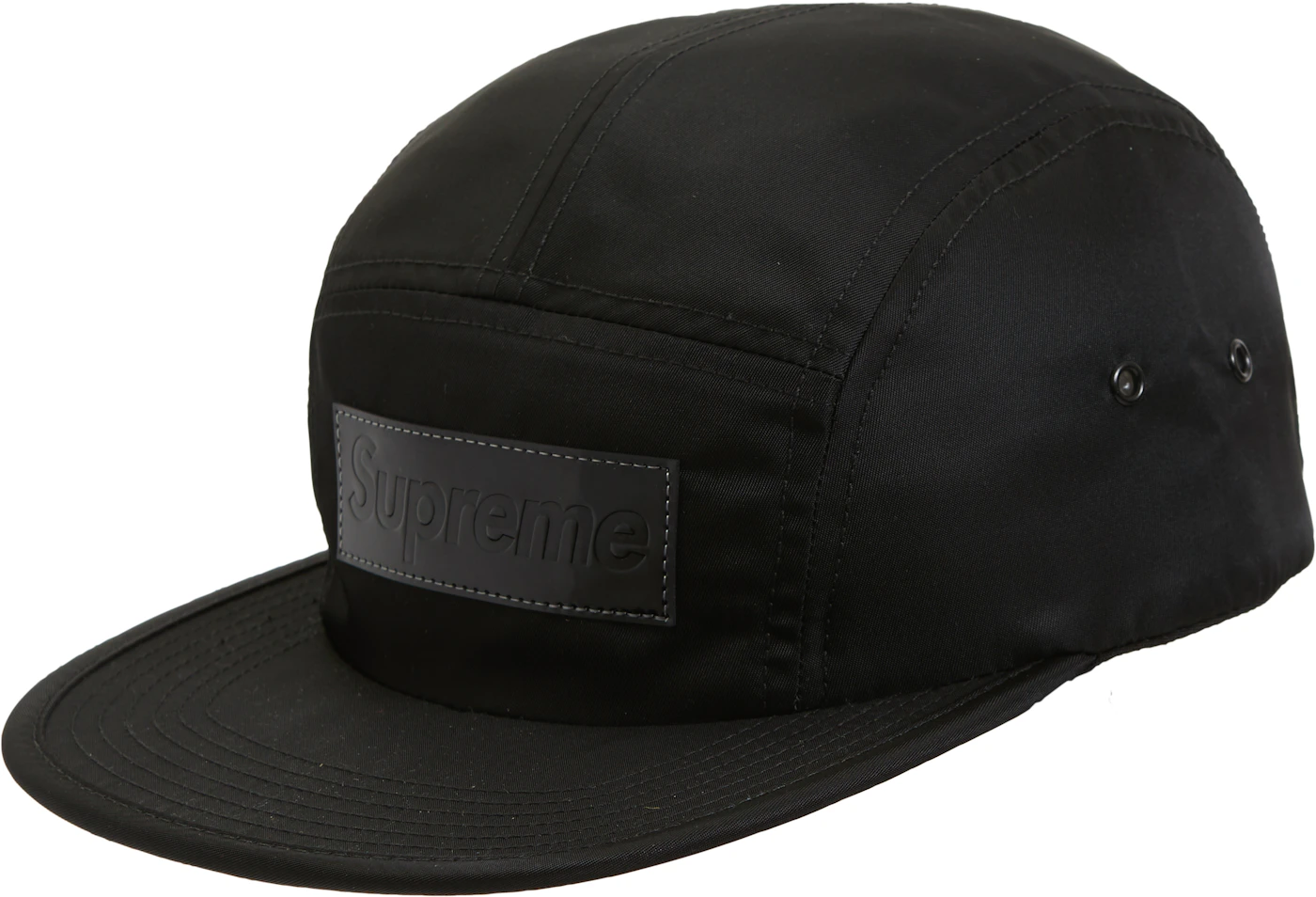 Supreme Nyc Leather Suede Camp Cap Green Black Rare Fw 2012 Box