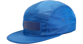 Supreme Patent Leather Patch Camp Cap Royal