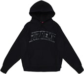 Supreme - SS17 Moss Green Arc Logo Sleeve Print Hooded Sweatshirt – eluXive