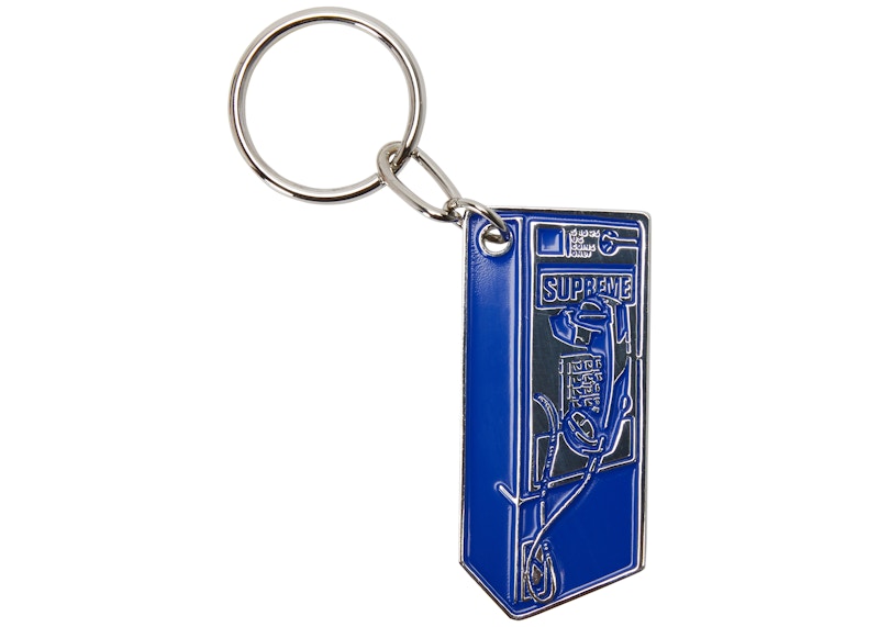 supreme payphone keychain