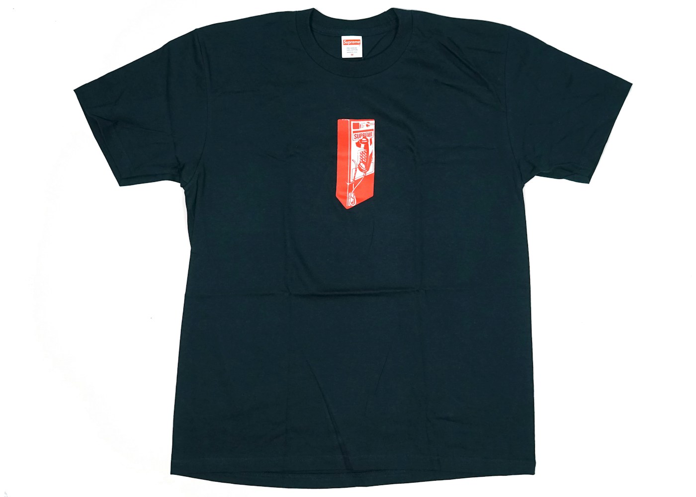 Supreme Payphone Tee Navy Fw18 Supreme Payphone Tee Navy Fw18