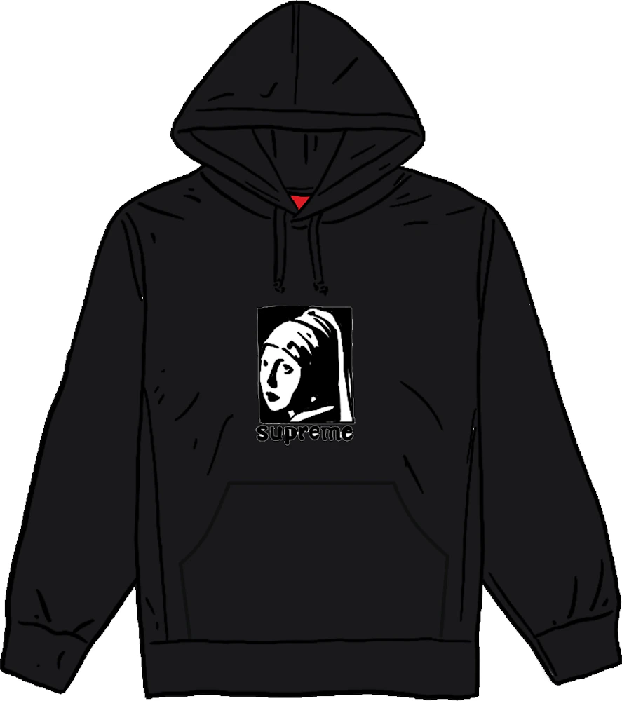 Supreme Pearl Hooded Sweatshirt Black